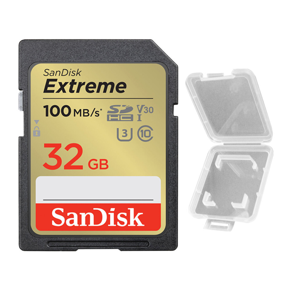 Cartão de Memória Sdhc Sandisk 32gb Cartão Sd 100Mbs c10 V3 em Oferta na Shopee