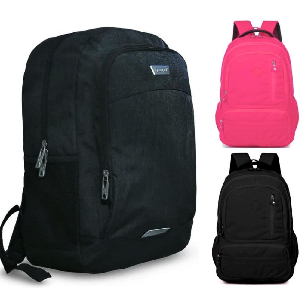 Mochila Costas Grande Escolar Notebook Executiva Faculdade Masculina Feminina-Resistente Confortável