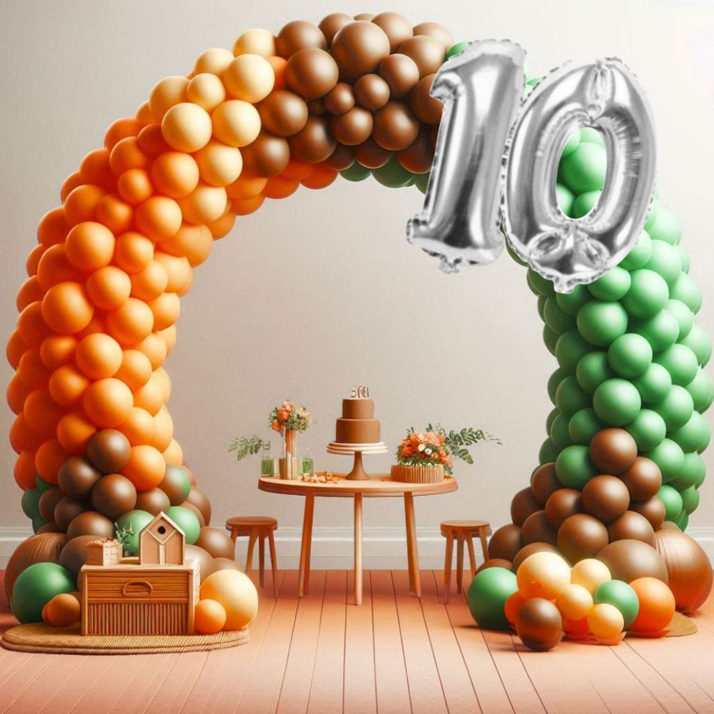Kit Arco Desconstruído Chaves Premium Decoração Festas Eventos *150 itens* Kiko Chiquinha