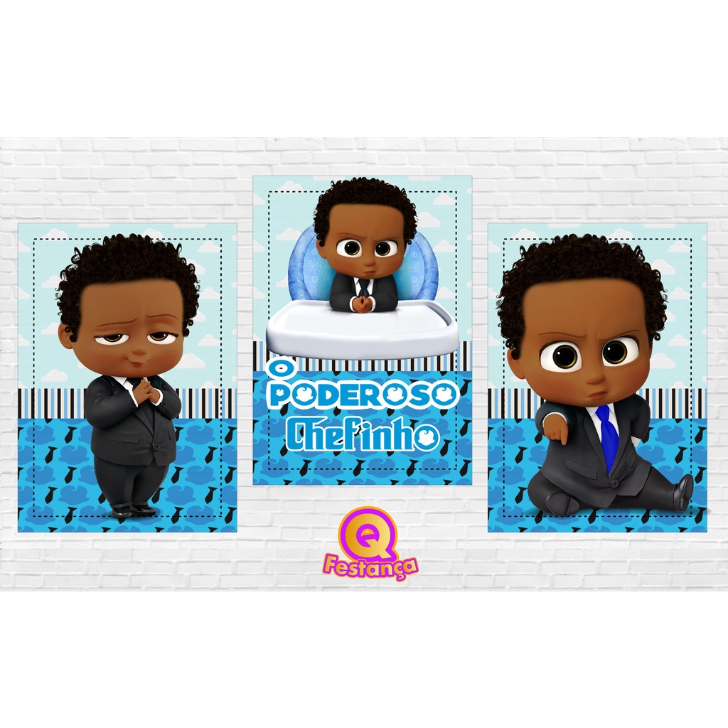 Poster Poderoso CACHEADINHO 30x40cm - KIT COM 3 POSTER