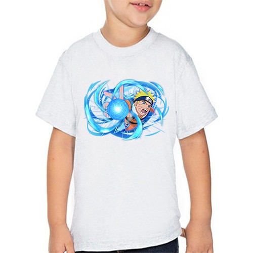 Camiseta infantil Naruto Uzumaki Mangá rasengan / diversos tamanhos / desenho / mangá / naruto