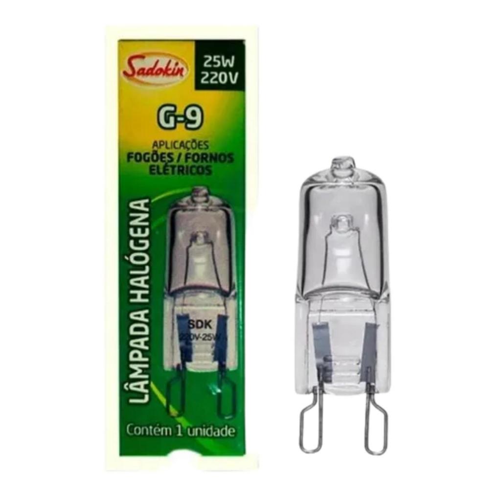 Lâmpada P/ Forno Elétrico Fischer Fit Line 44l Frontal 220V 25W - UNIDADE.