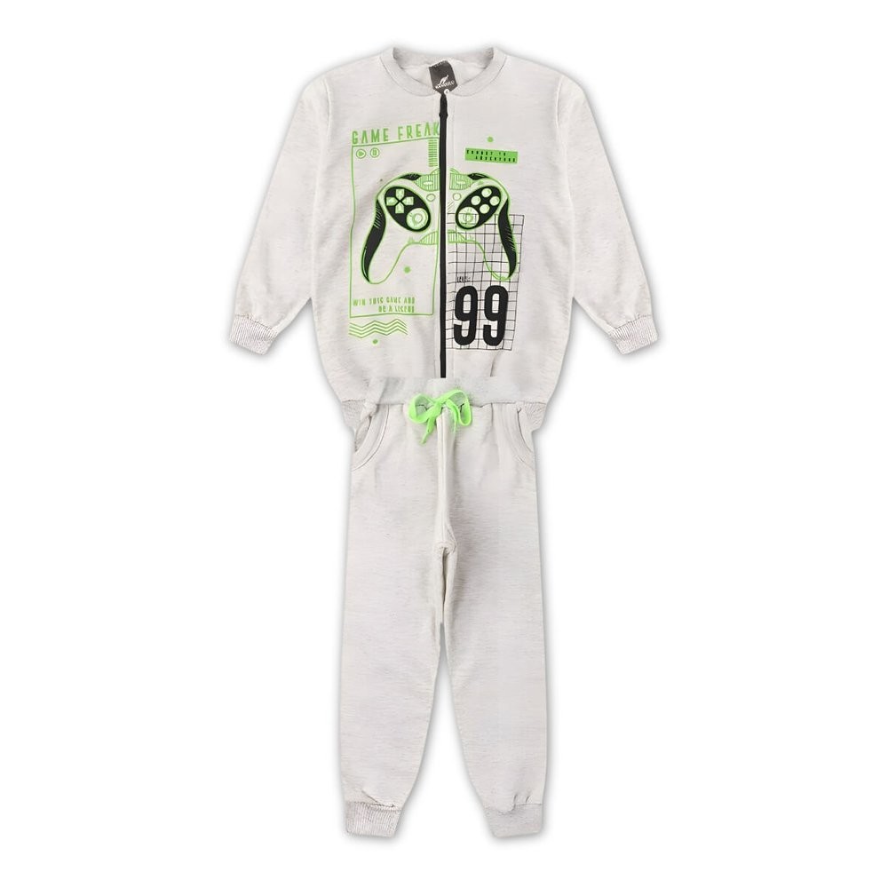 Conjunto Infantil Menino Moleton Inverno Control Kangulu