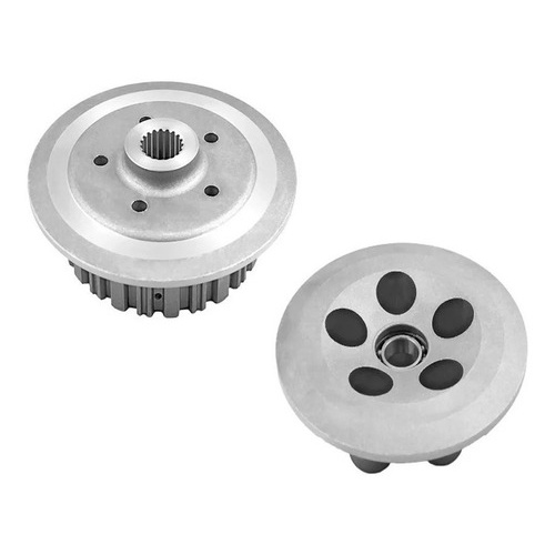 Cubo + Plato De Embreagem Nx 400 Falcon Com Rolamento