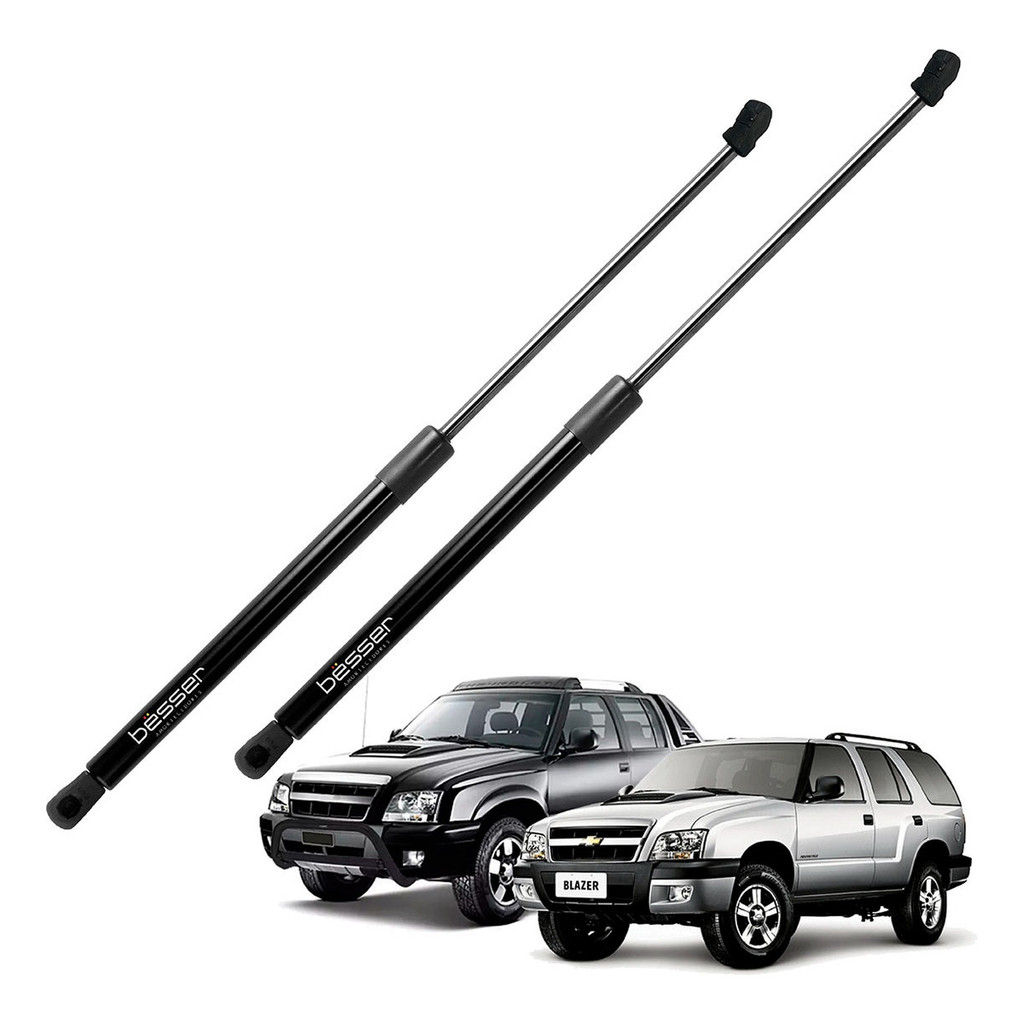 Par Amortecedor Capô Blazer S-10 2001 02 03 04 05 06 07 2012 Pistão à Gás Capo Blazer S-10 em Oferta na Shopee