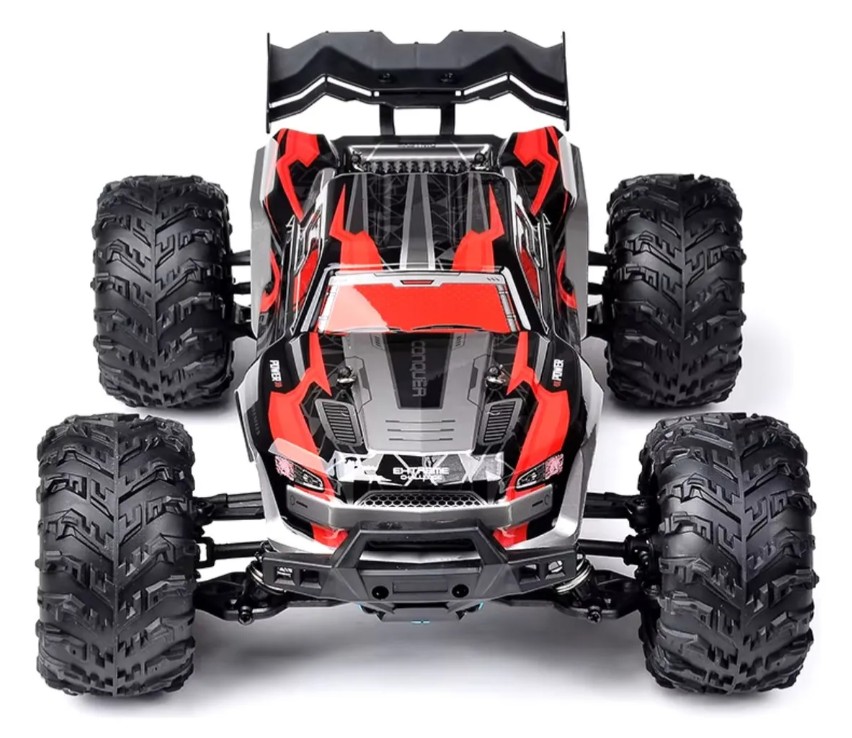 Carrinho RC de Controle Remoto 4x4 50km/h CONQUER 4WD off-road