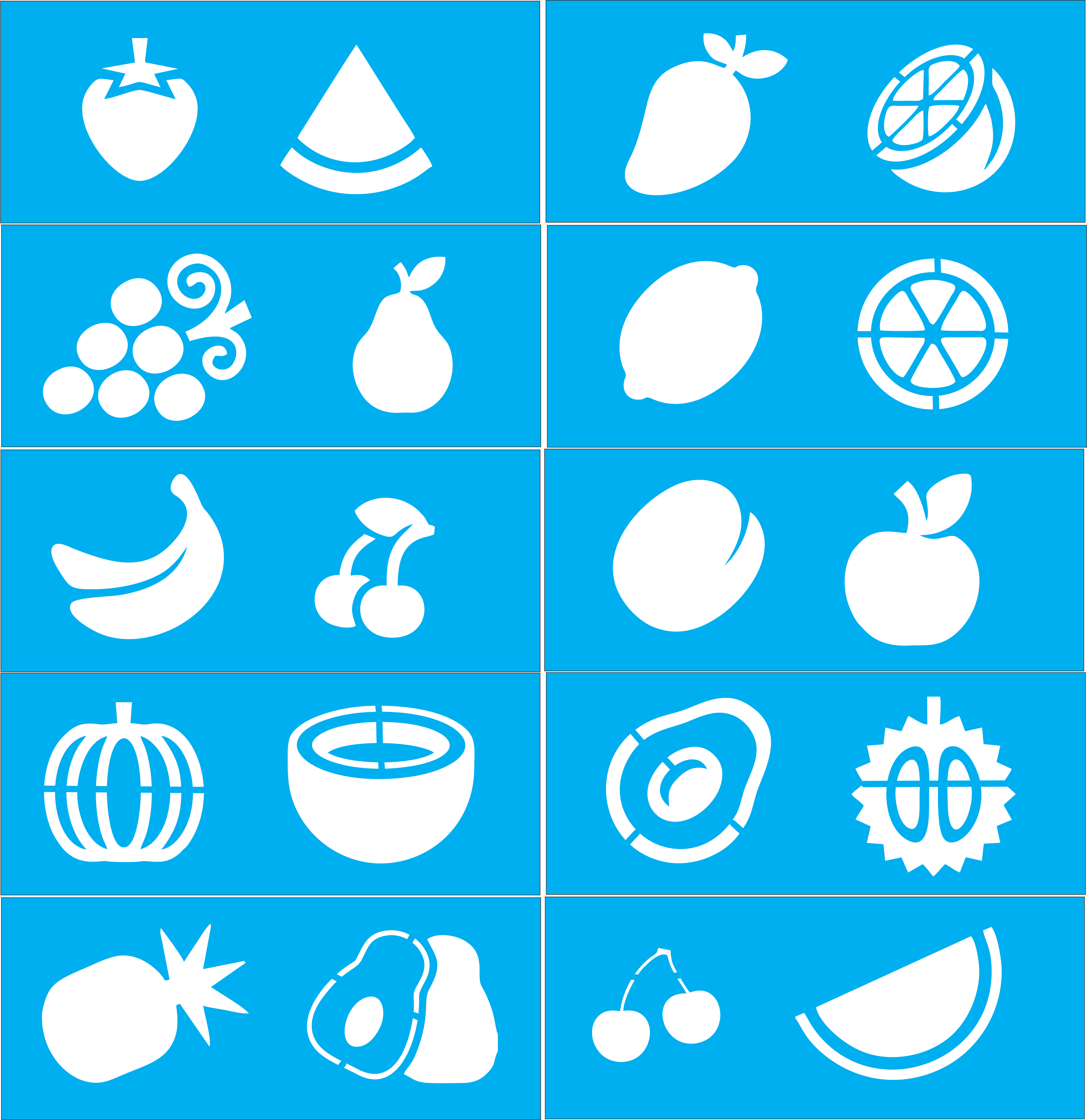 Kit Stencil 10 peças Frutas para pintura - Moldes Estêncil - Tamanho 17x7 cm em Oferta na Shopee