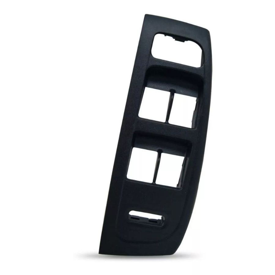Moldura de interruptor Fox Antigo Original 4 Portas Grafite Quadrupla