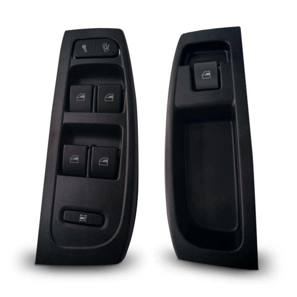 Par mostrina Fox Antigo Original 4 Portas Grafite Quadrupla + Dianteira Direita  Com botões em Oferta na Shopee