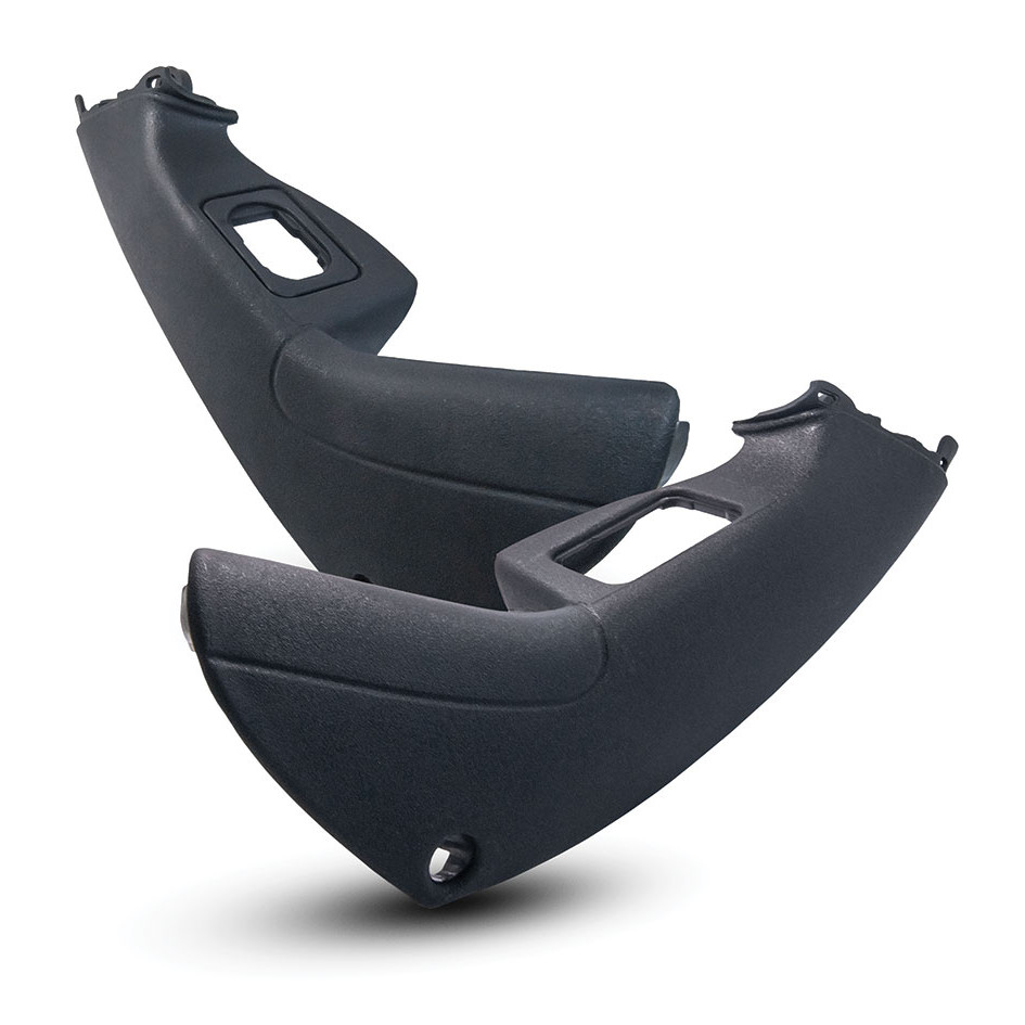 Par de Moldura Puxador Corsa Novo Montana Dianteiro Grafite em Oferta na Shopee