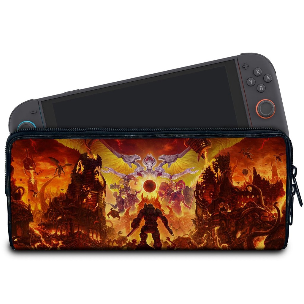Case para Nintendo Switch 2 Bolsa Estojo - Doom