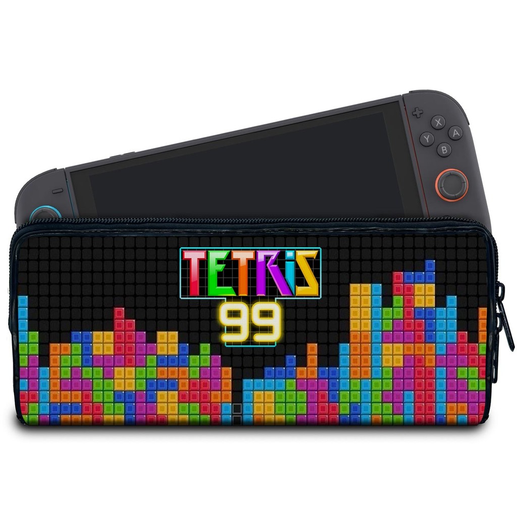 Case para Nintendo Switch 2 Bolsa Estojo - Tetris 99