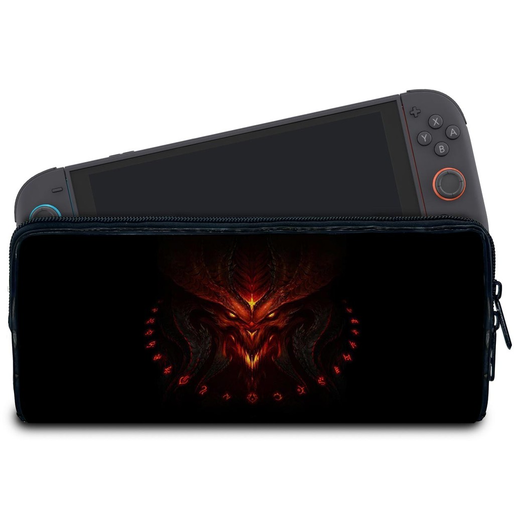 Case para Nintendo Switch 2 Bolsa Estojo - Diablo Iii