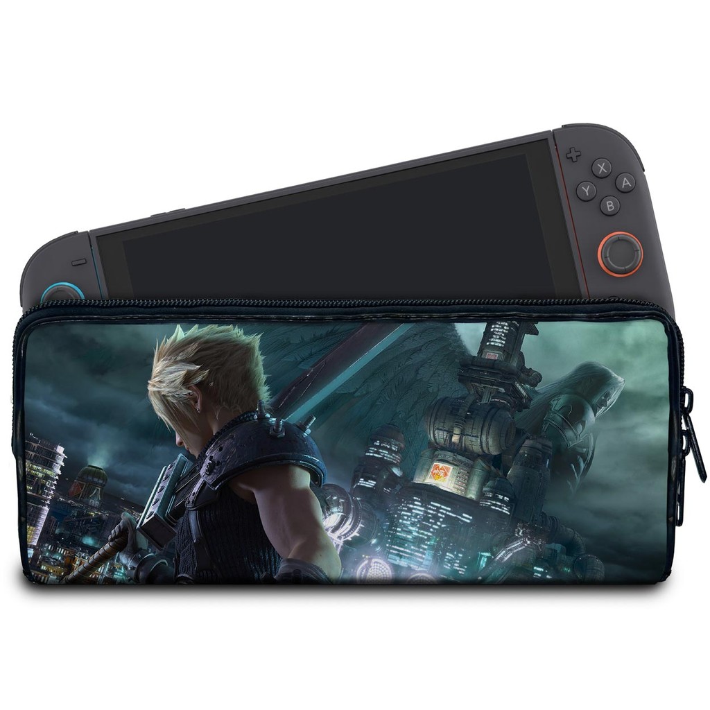 Case para Nintendo Switch 2 Bolsa Estojo - Final Fantasy Vii: Remake