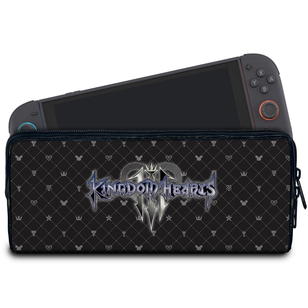 Case para Nintendo Switch 2 Bolsa Estojo - Kingdom Hearts 3