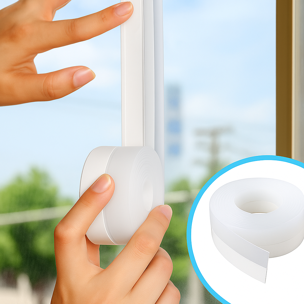 Veda Fresta Porta/Janelas Fita 3 Metros x 35mm em Oferta na Shopee