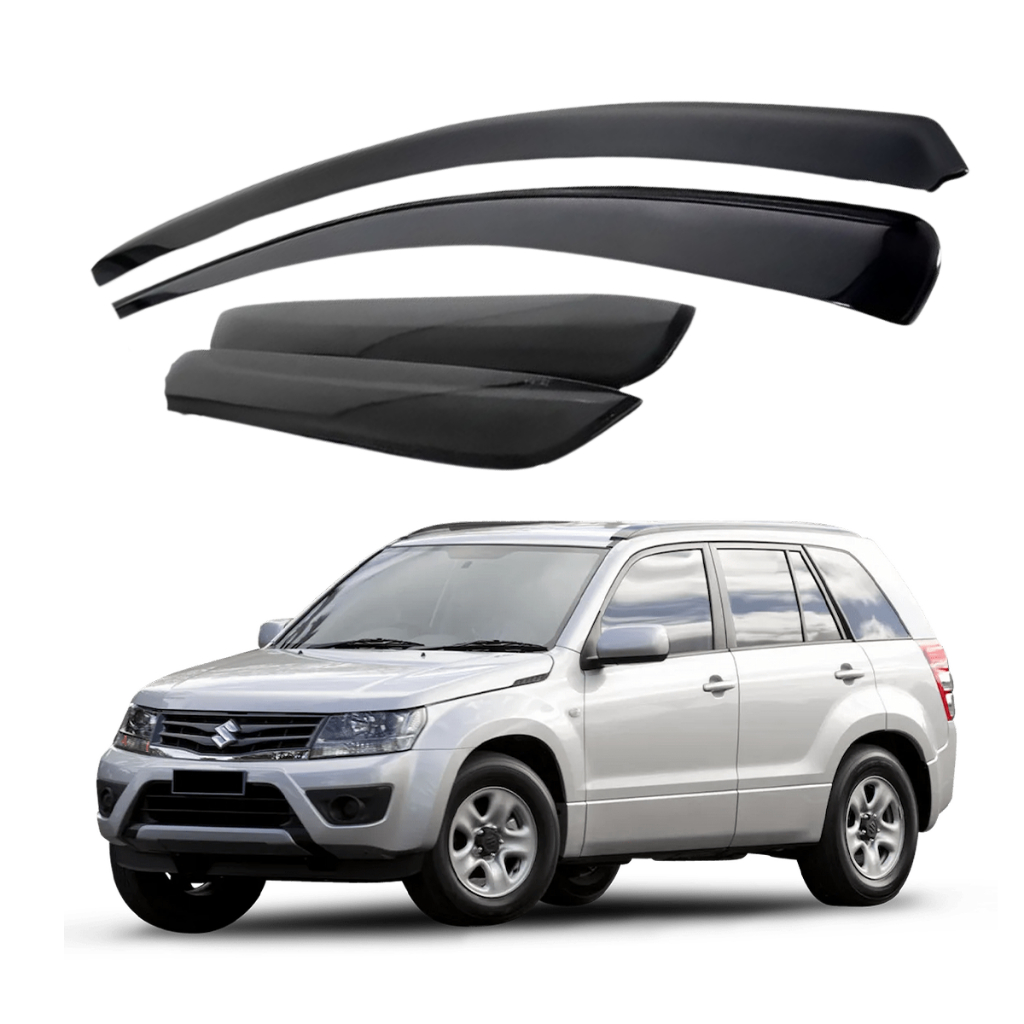 Par Jogo Defletor Jogo Calha De Chuva Suzuki GRAN VITARA 2009 2010 2011 2012 2013 2014 2015 2016 4 P