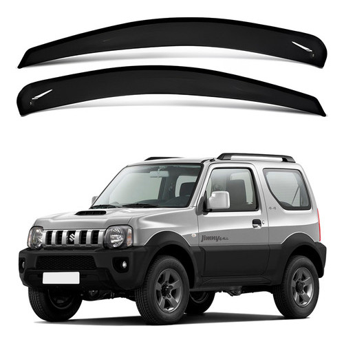 Par Defletor Jogo Calha De Chuva Suzuki Jimny 2018 2019 2p