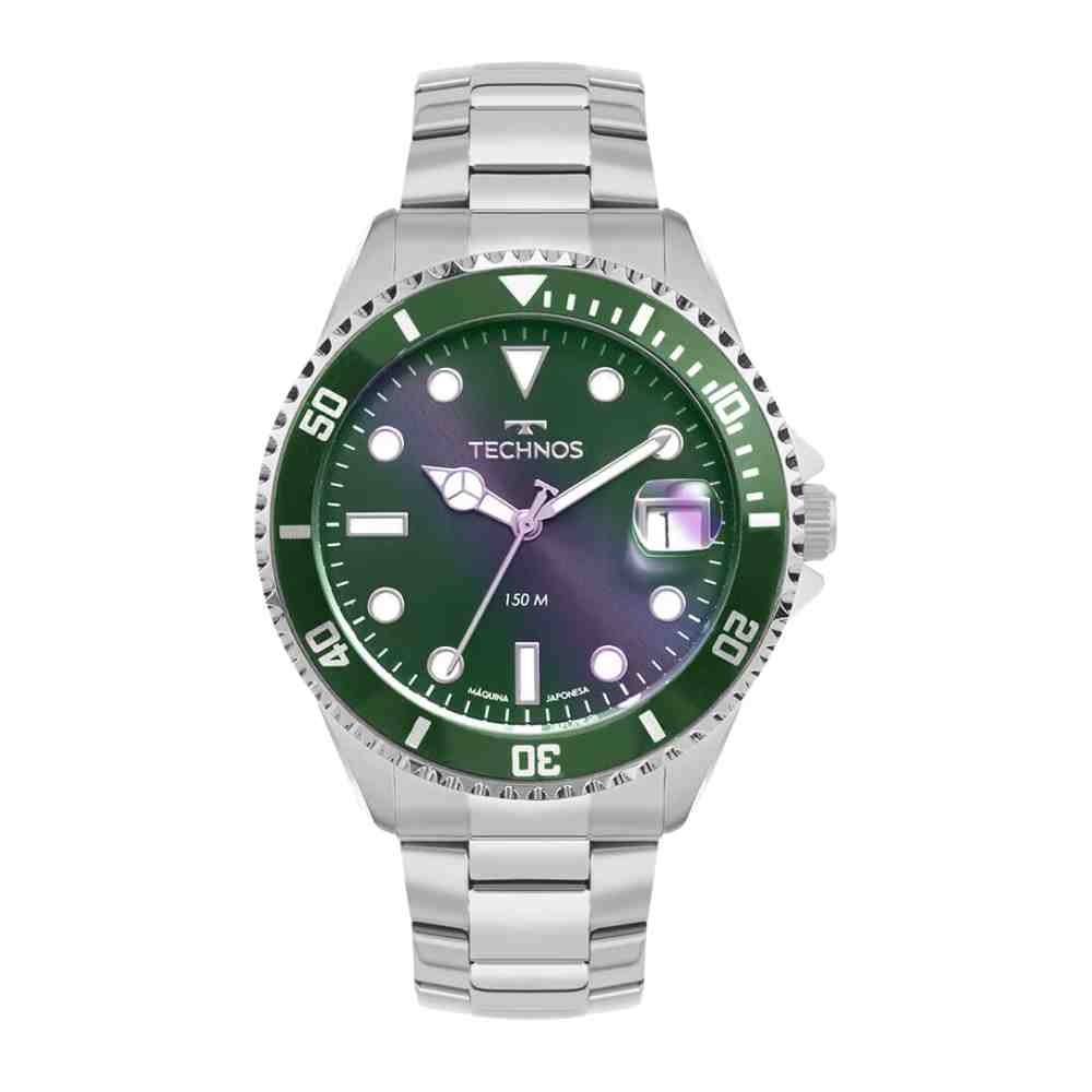 Relógio Technos Acqua Prata Masculino 2415DY/1V