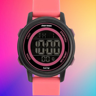 Relógio Feminino Mormaii Rosa  MOJ8563AC/8T em Oferta na Shopee