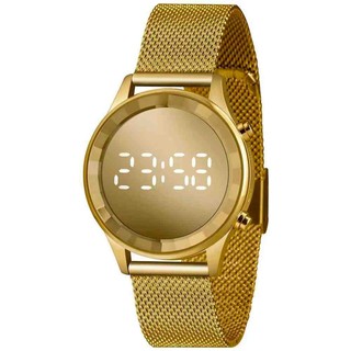 Relógio Dourado Feminino Lince LDG4648L