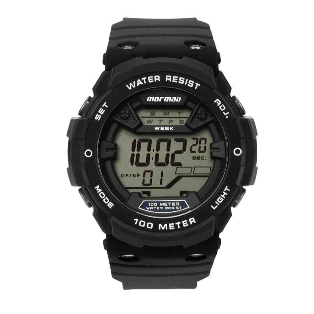 Relógio Preto Masculino Mormaii MO03500/8A em Oferta na Shopee