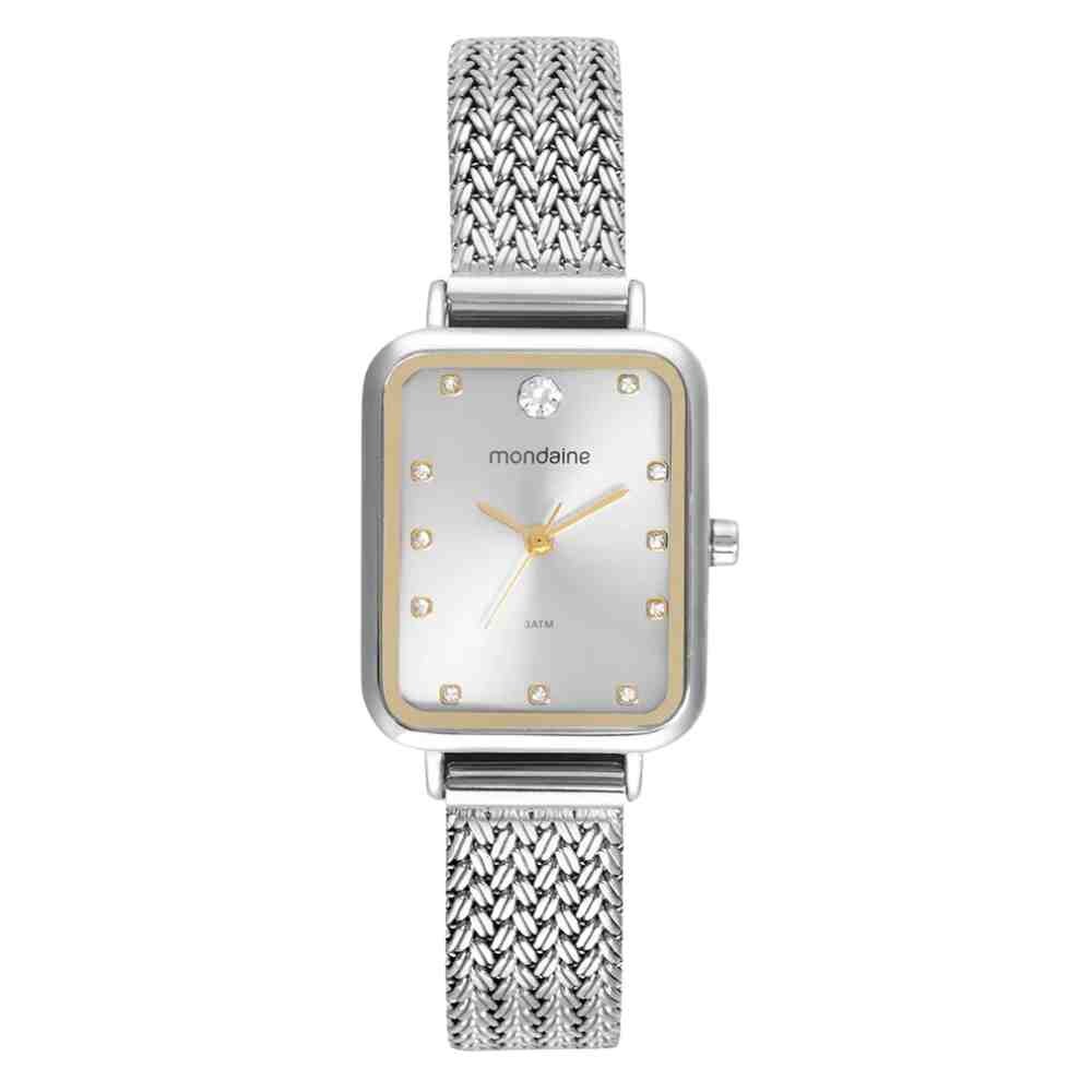 Relógio Mondaine Prata Feminino 32744L0MVNE2