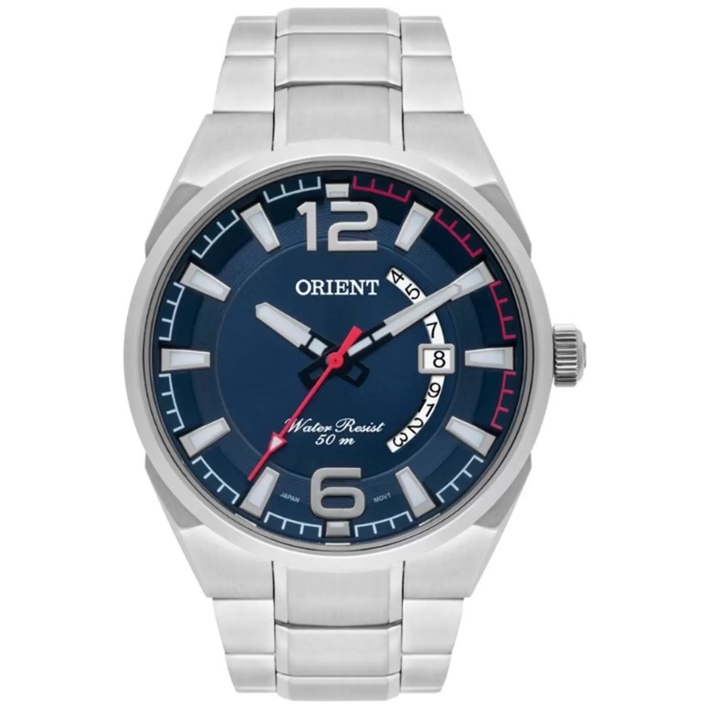 Relógio Orient Masculino Prata Mbss1336 D2sx
