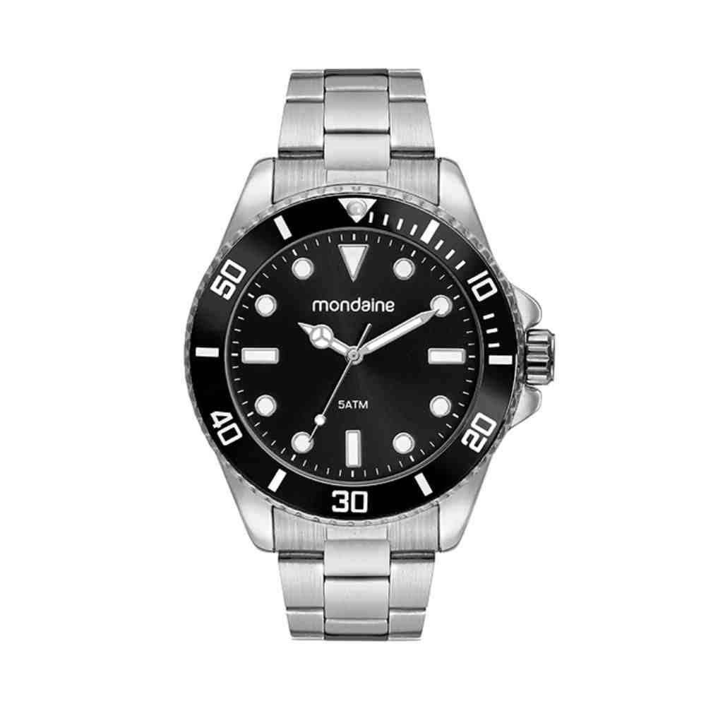 Relógio Prata Masculino Mondiane 32549G0MVNE1