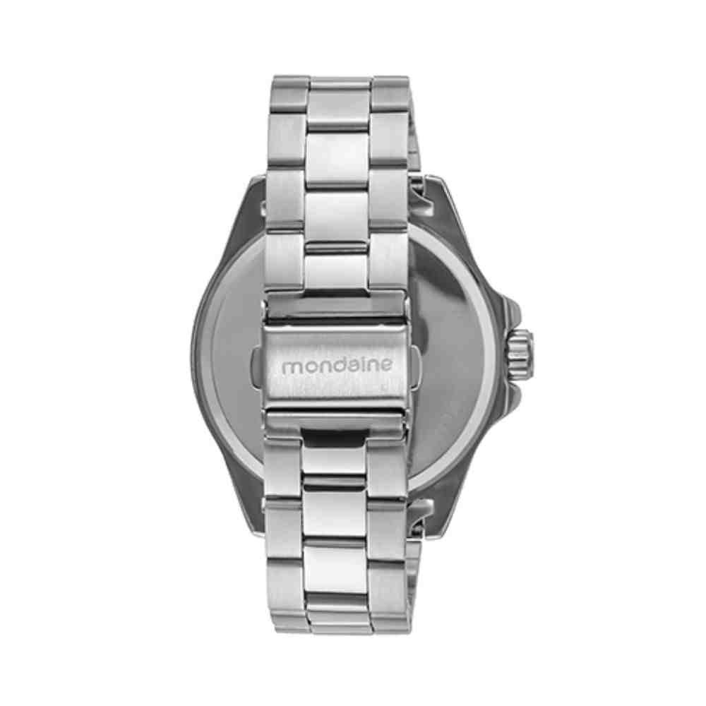 Detalhes do Relógio Prata Masculino Mondiane 32549G0MVNE1