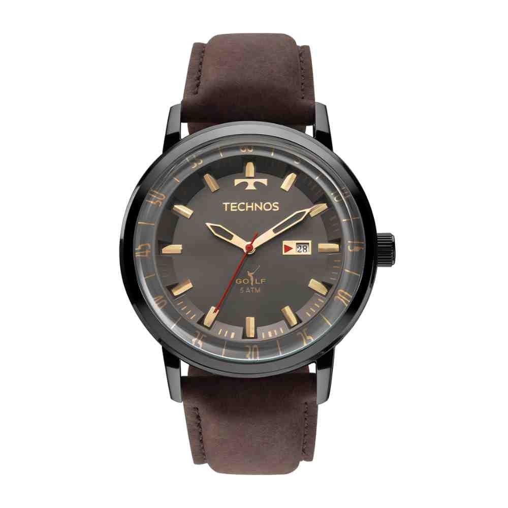 Relógio Technos Classic Golf Masculino 2115LAQ/2M