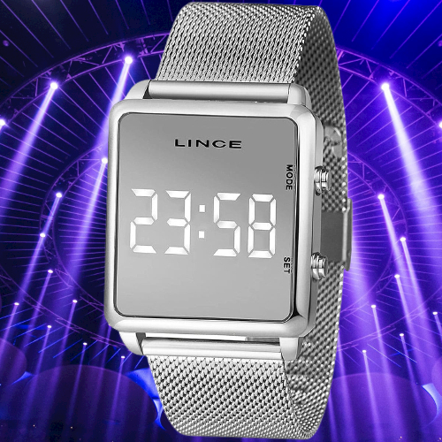 Relógio Lince Prata Feminino MDM4619L BXSX