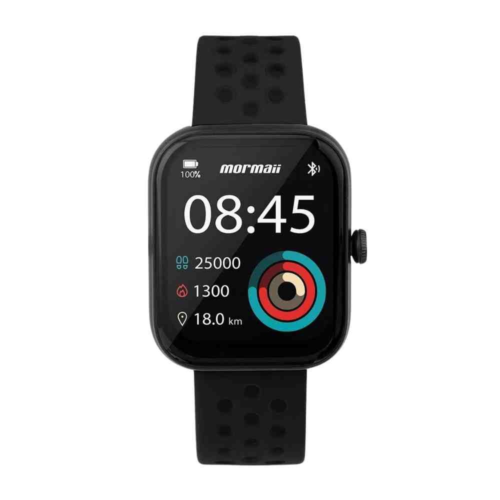 Relógio Mormaii Smartwatch Life Ultra Preto MOLIFEUAI/8P em Oferta na Shopee