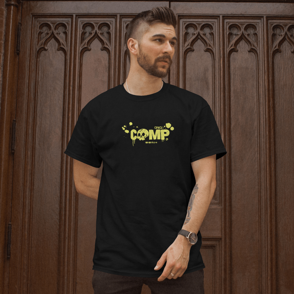 Camiseta Básica Estampada Moda Masculina Street 100% Algodão Malha Resistente Confortável