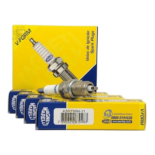 Jogo Vela Ignição Escort Hobby 1.0 1.6 Cht Gasolina ou álcool Até 1996 Marelli K5rfmm11 em Oferta na Shopee