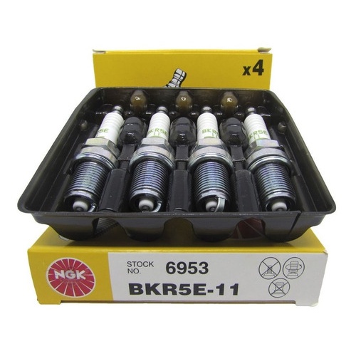 Jogo Vela Ignição Ngk Mazda Mx-3 1.6 16v Desde 1994 Bkr5e11