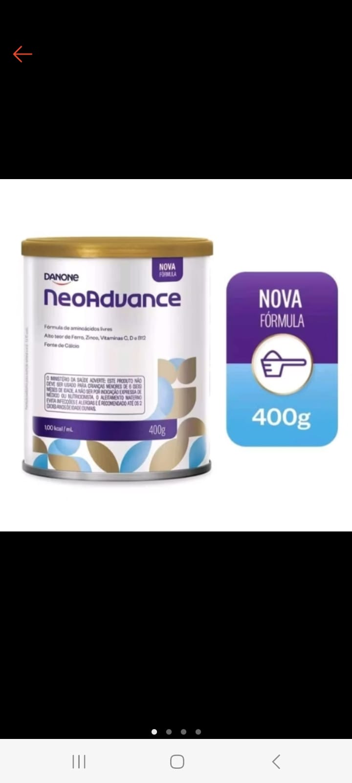 Neo Advance 400g em Oferta na Shopee