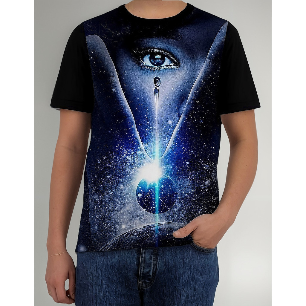 Camisa Camiseta Star Trek Spock Vulcano Jornada Estrelas 2