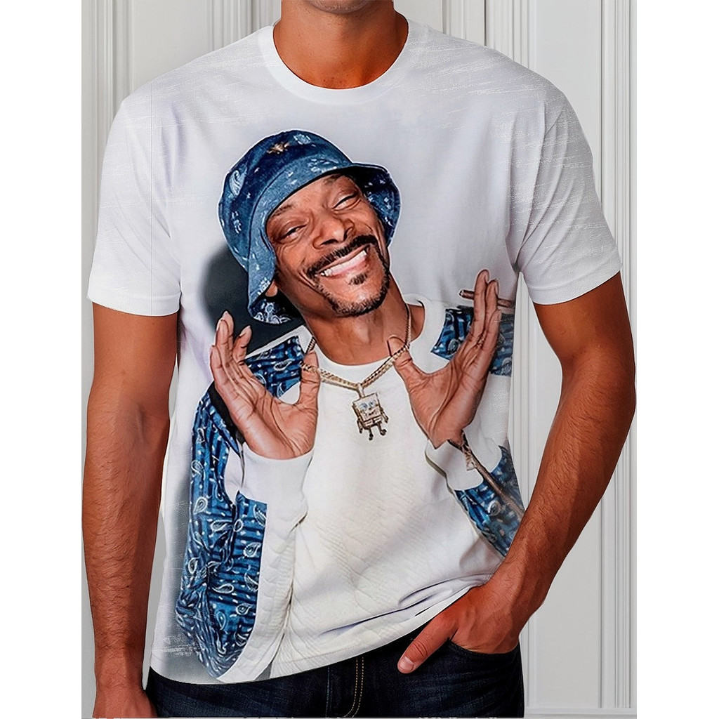 Camisa Camiseta Snoop Dogg Cantor Rap Smoke Weed Og 1