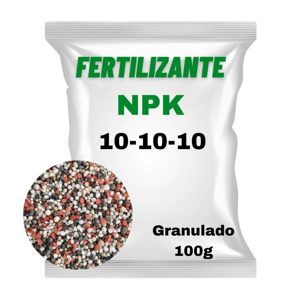 Fertilizante Npk 10-10-10, 100g - Maximizando O Crescimento em Oferta na Shopee