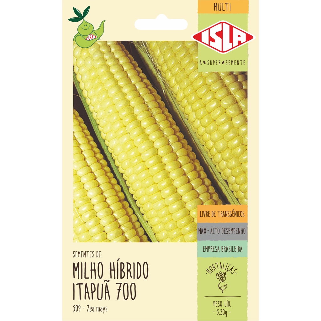 Sementes Milho Híbrido Itapuã 700 - Isla Sementes