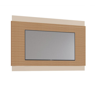 Painel para TV de até 65 polegadas Taina com duplo painel sobreposto 100% MDF Tuboarte em Oferta na Shopee