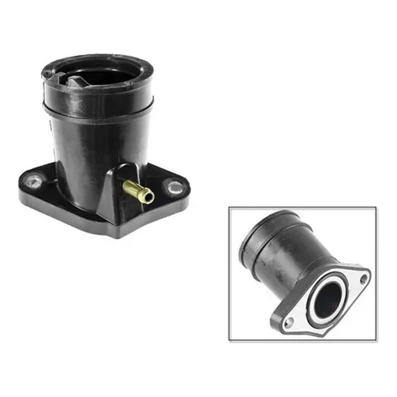 Coletor Carburador Ybr Factor 125 Após 2006 Com Catalisador