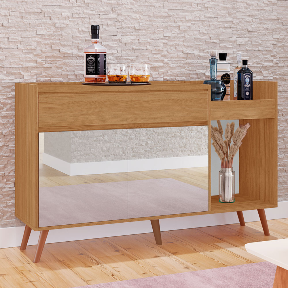 Buffet Nova York Tuboarte 100 % em MDF em Oferta na Shopee