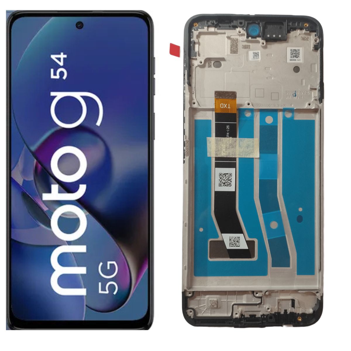TELA FRONTAL DISPLAY LCD COMPATIVEL MOTOROLA MOTO G54 XT2343-1 ORIGINAL NACIONAL