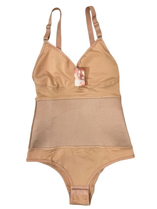Body Modelador Redutor de medidas com Faixa elástica e Sem Bojo de Alta Compressão Suplex Alça Reforçada em Oferta na Shopee