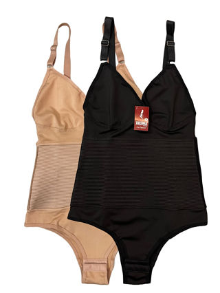 Kit 2 Body Modelador Cinta Alta Compressão Com Faixa Elástica Galena Reforçada Redutor De Medida Feminina em Oferta na Shopee