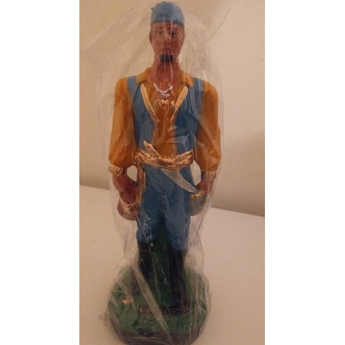 Imagem Cigano Wladimir Escultura Gesso Estatua 25 Cm
