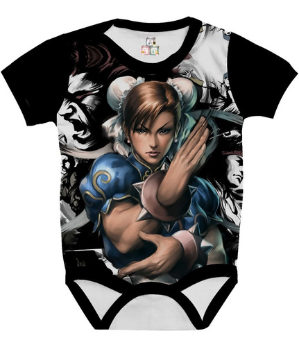 Body Bodies Bebê Jogo Game Street Fighter Chun Lee Chun-li 2