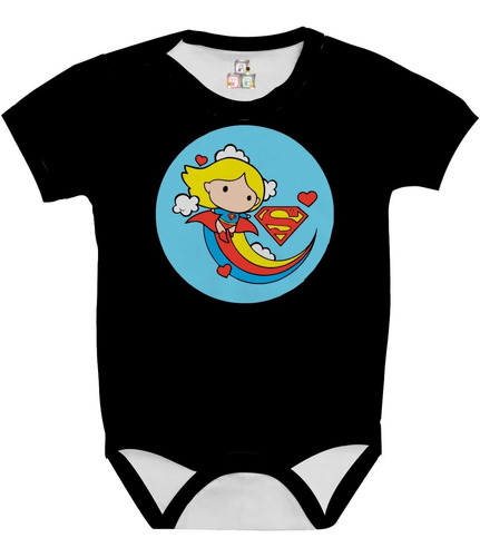 Body Bodies Bebê Personalizado Heroína Baby Super Girl Hd 1